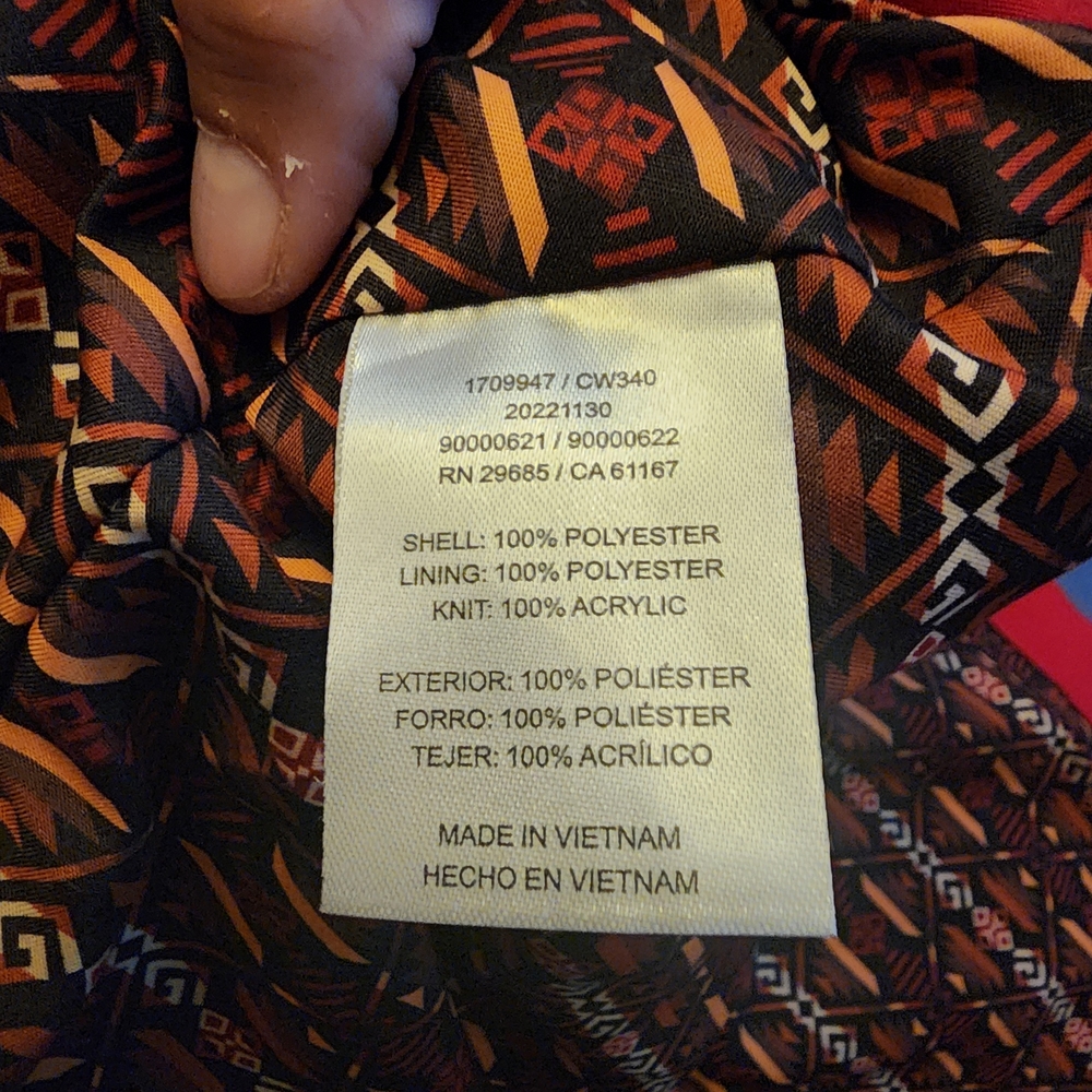 Pendleton Women's Vibrant Red Ski Jacket - image 5